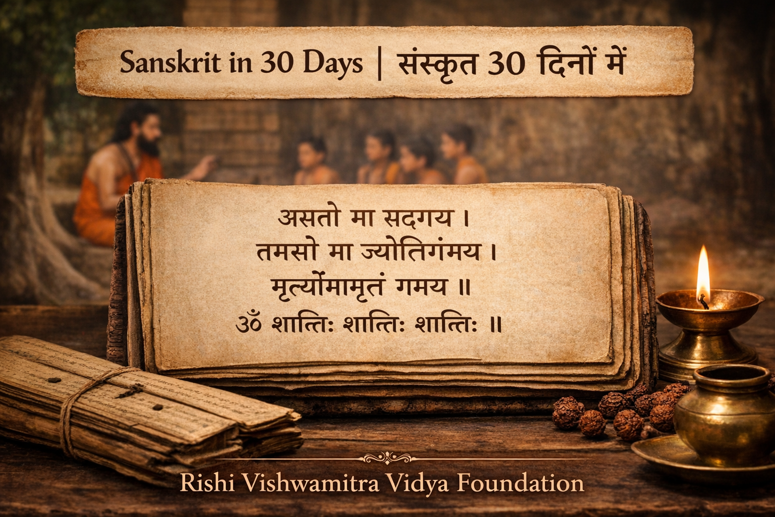 Sanskrit in 30 Days(संस्कृत 30 दिनों में)